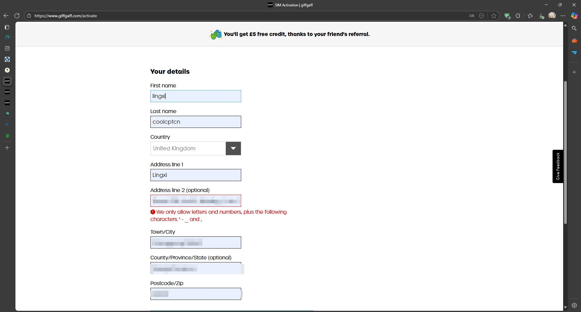 Giffgaff SIM卡申请教程插图6 Giffgaff SIM卡申请教程