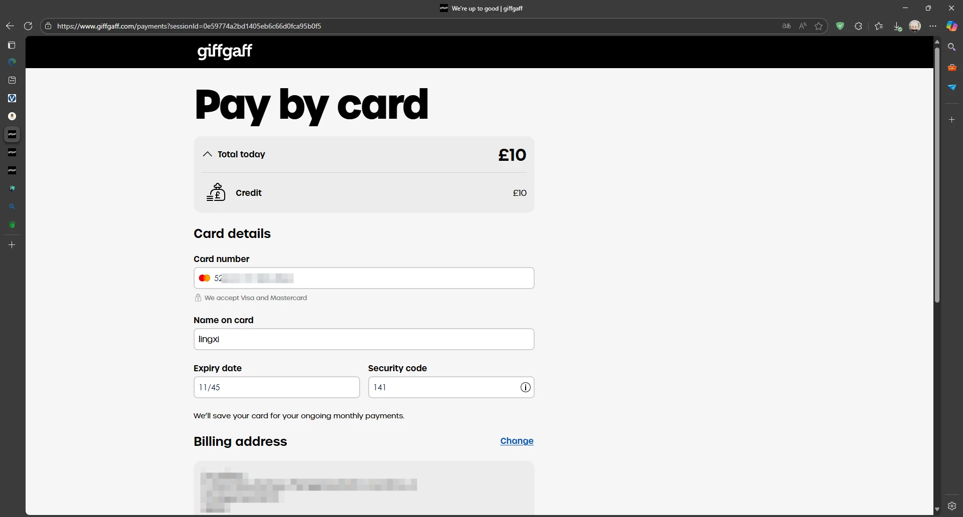 Giffgaff SIM卡申请教程插图7 Giffgaff SIM卡申请教程